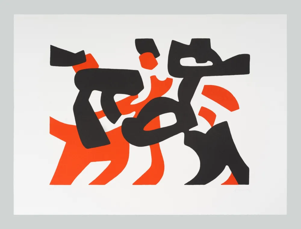 Ets En Aquatint Accardi - Composizione (D)