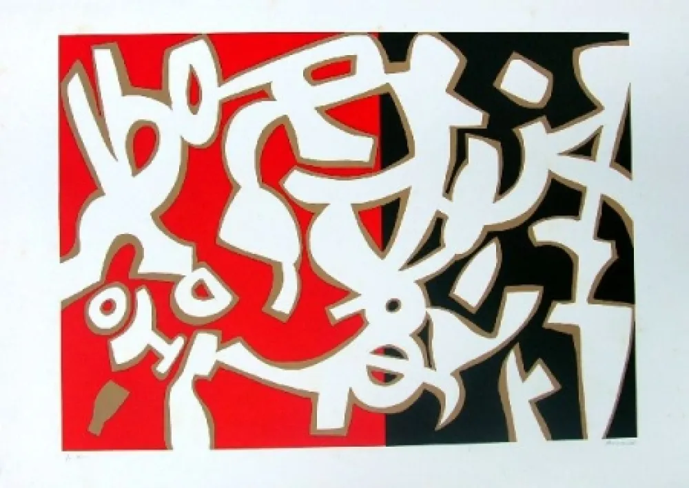 Lithografie Accardi - Senza titolo