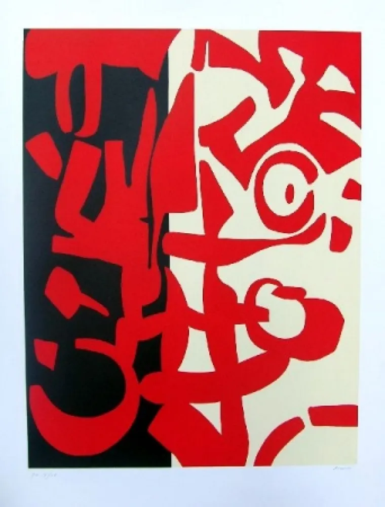 Lithografie Accardi - Senza titolo