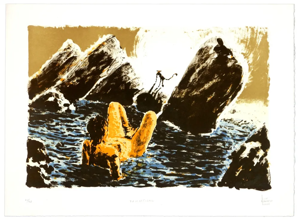 Lithografie Aceves Humana - Domesticar