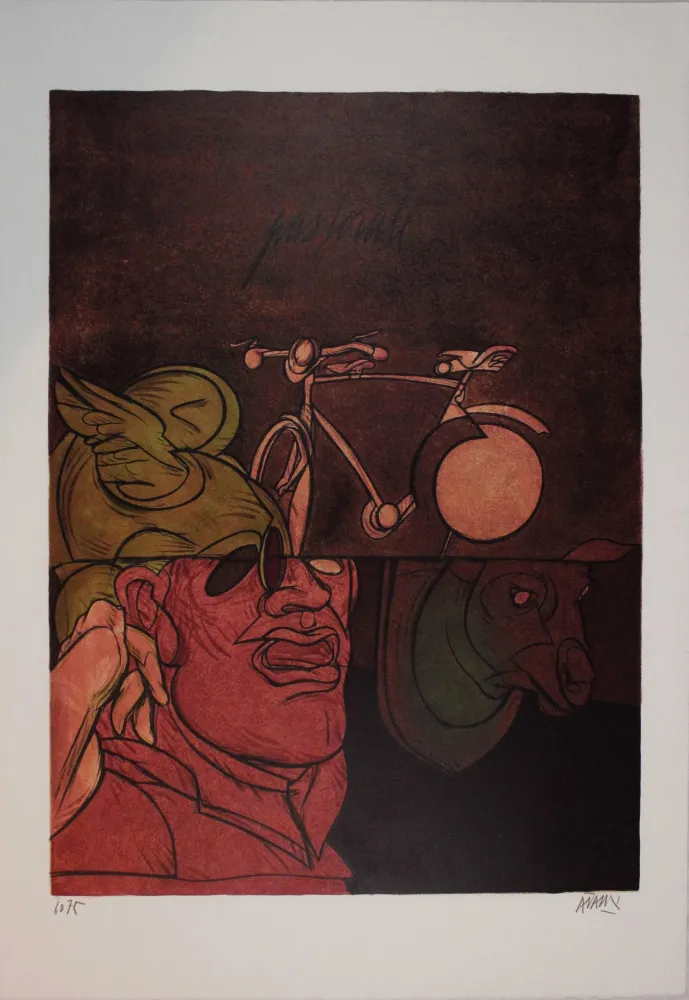 Lithografie Adami - Pastorale