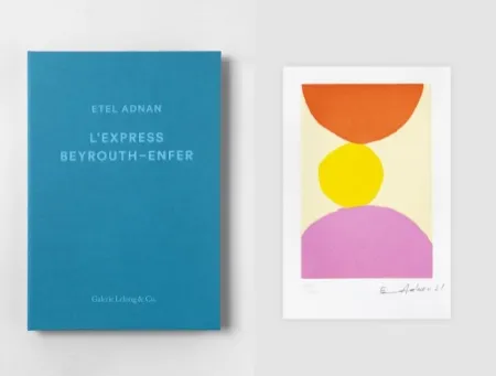 Geïllustreerd Boek Adnan - L'Express Beyrouth-Enfer