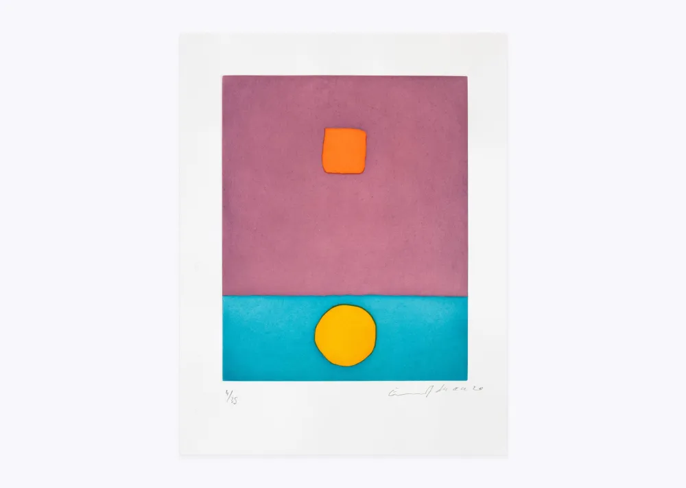 Gravure Adnan - Soleil a vécu (Le)