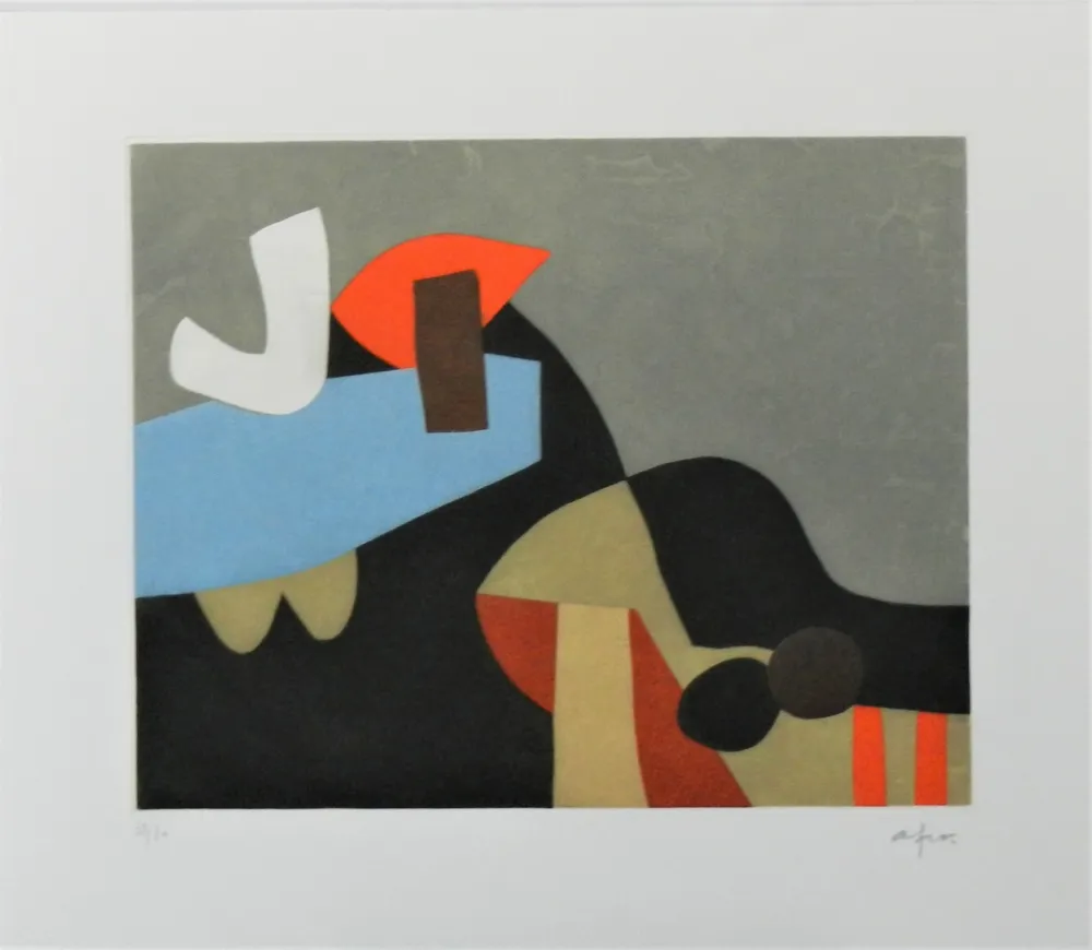 Ets En Aquatint Afro - Baudelaire