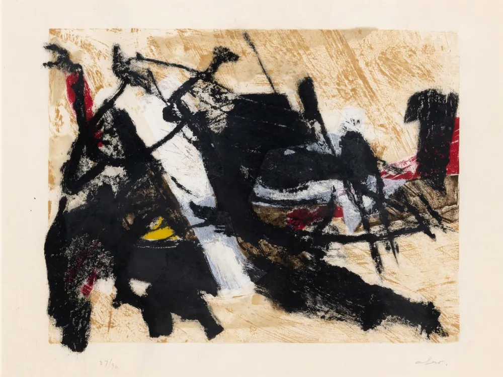 Lithografie Afro - Solchiaro