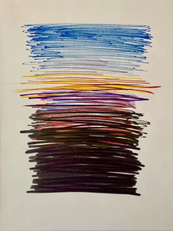 Lithografie Agam - Lithographie originale 