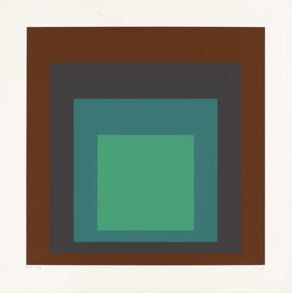 Zeefdruk Albers - SP I 