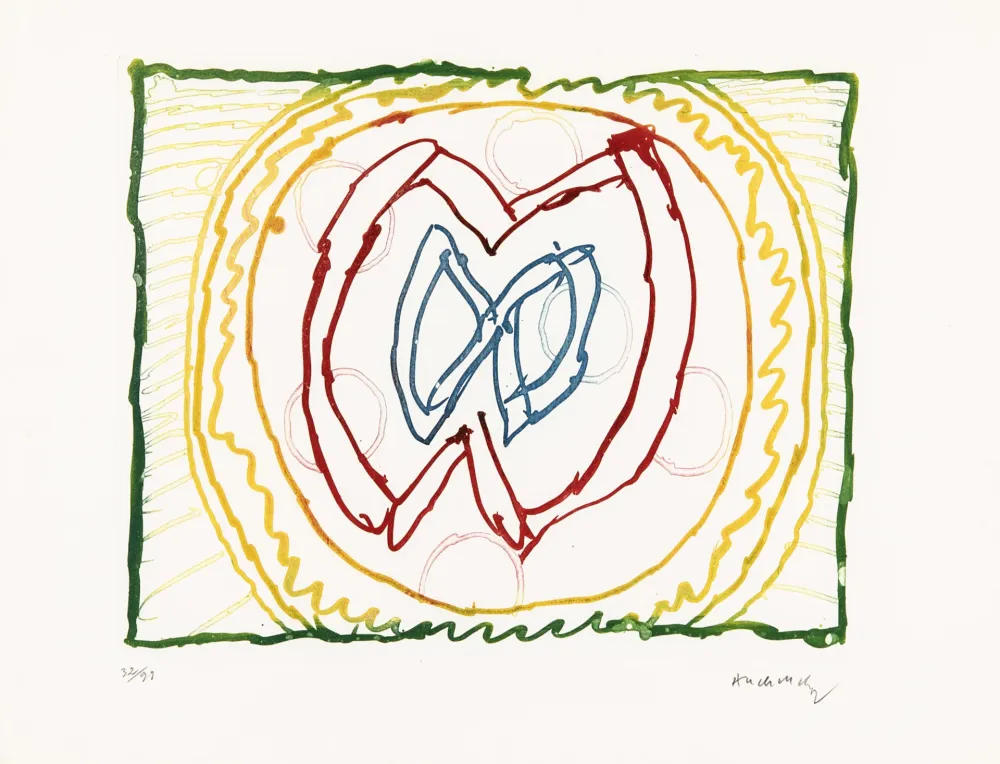 Ets Alechinsky - Astres et désastres V