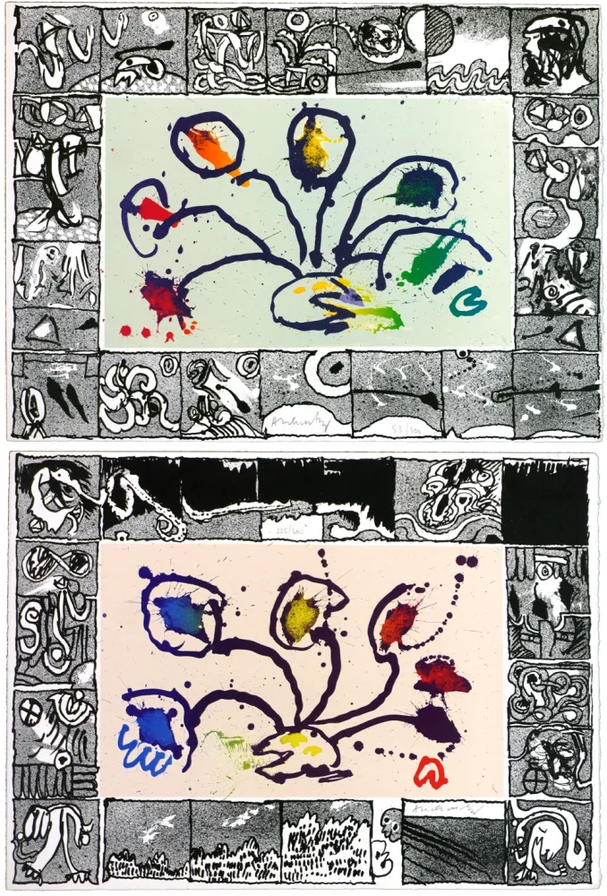 Geïllustreerd Boek Alechinsky - Babord/Tribord