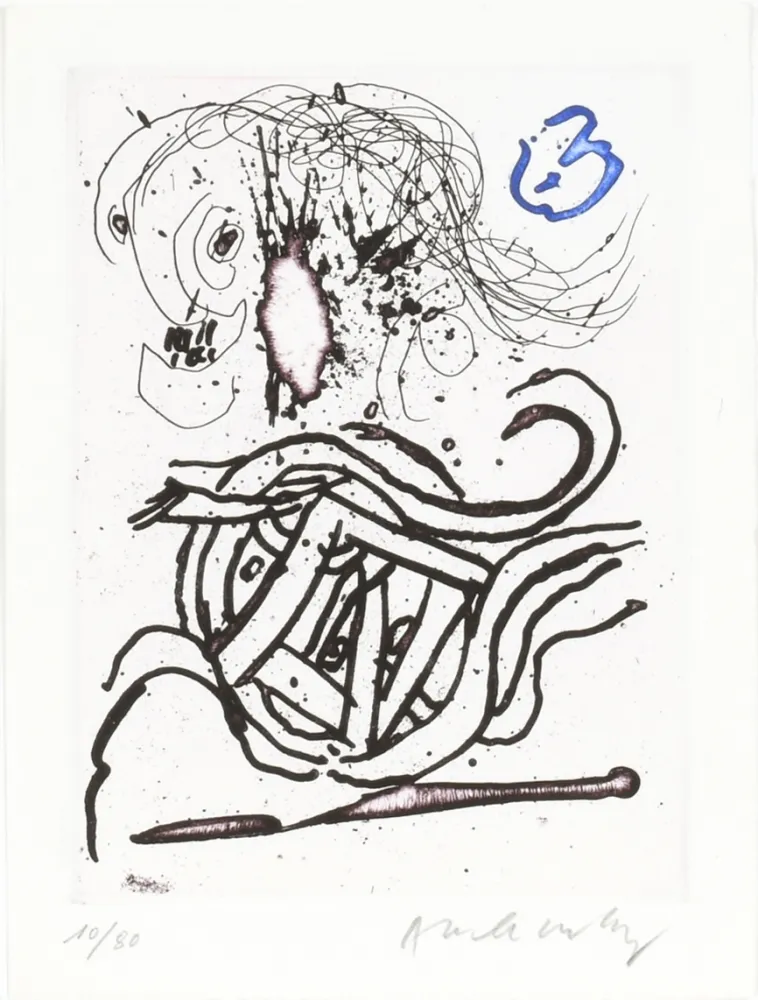 Ets Alechinsky - Carré blanc II