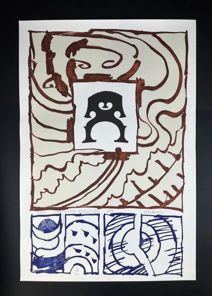 Lithografie Alechinsky - Cello