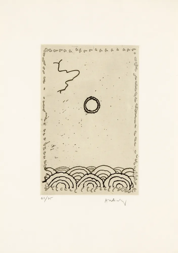 Ets En Aquatint Alechinsky - Cerclitude 01