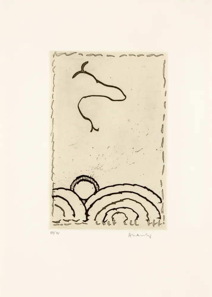 Ets En Aquatint Alechinsky - Cerclitude 02