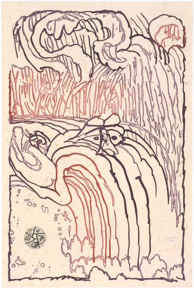 Ets Alechinsky - Chute Libre