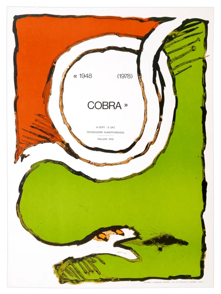 Lithografie Alechinsky - COBRA 1948-1978