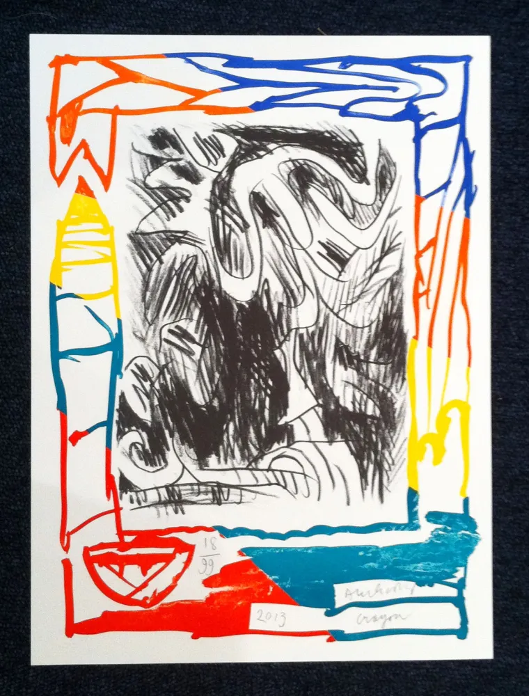 Lithografie Alechinsky - Crayon 