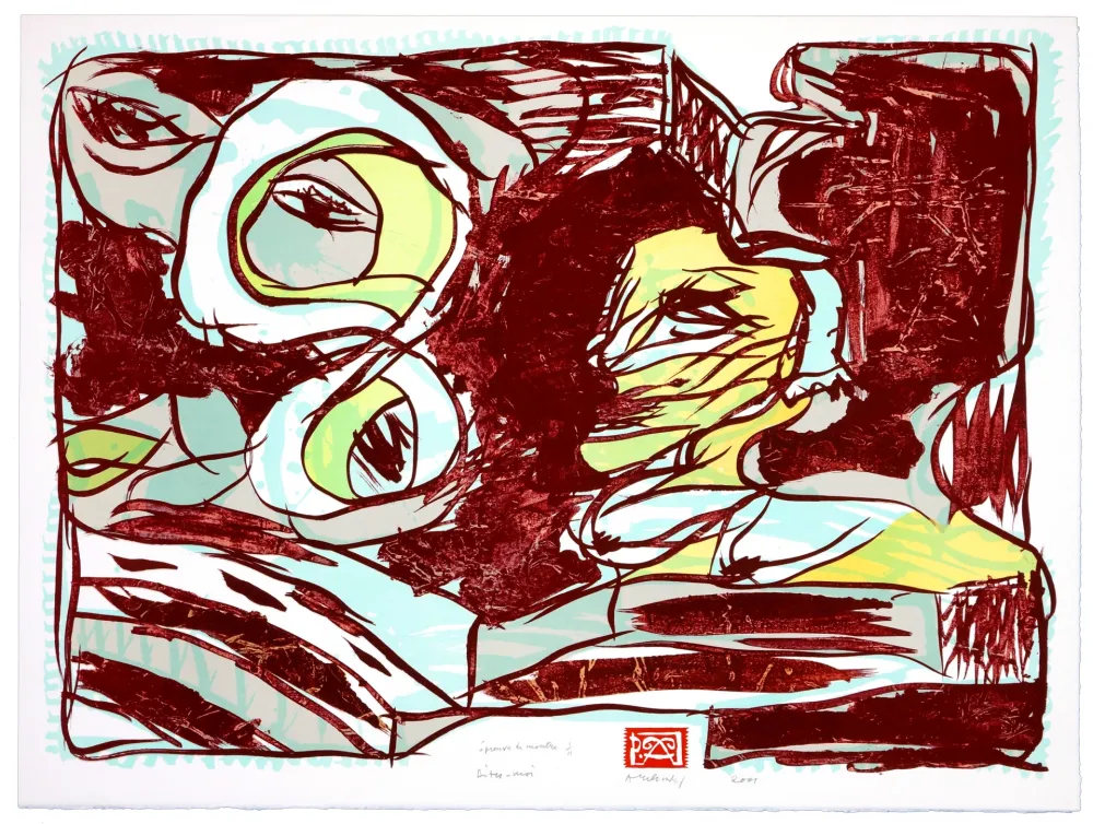 Lithografie Alechinsky - Dites moi