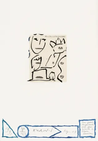 Ets Alechinsky - Flore danoise 03 - Pavane noctambule