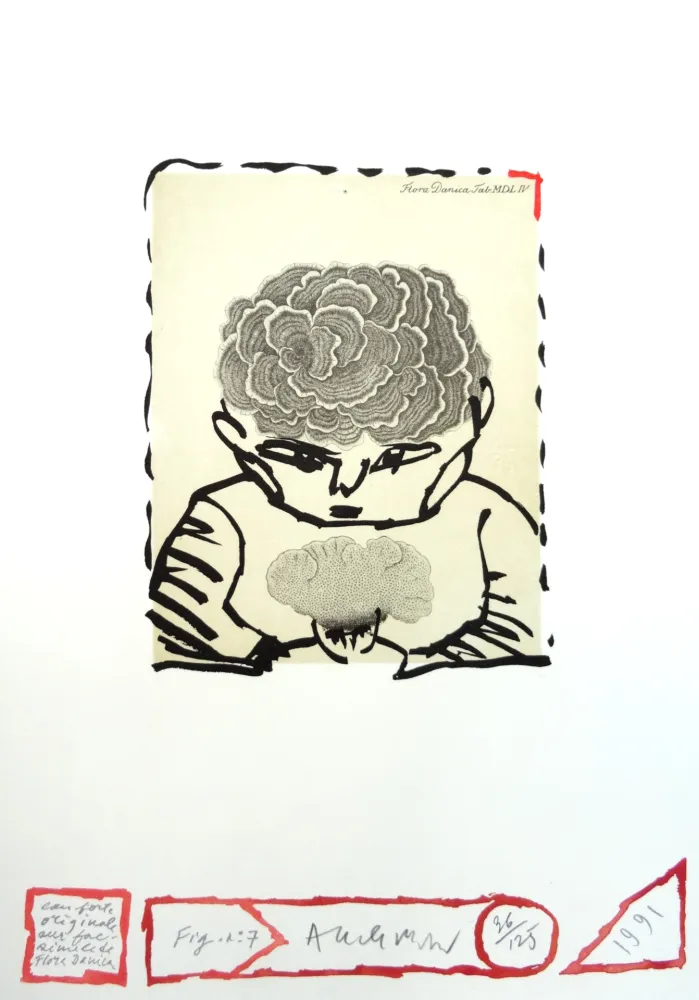 Ets Alechinsky - Flore danoise : L’enfant sourcier