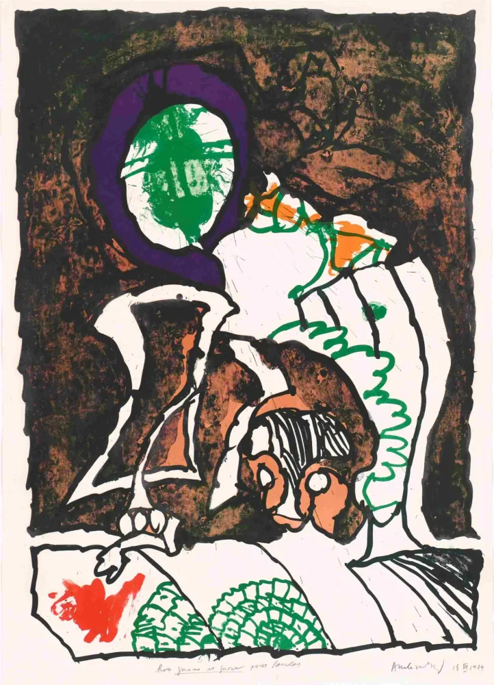 Lithografie Alechinsky - Gnome et Gnose 03