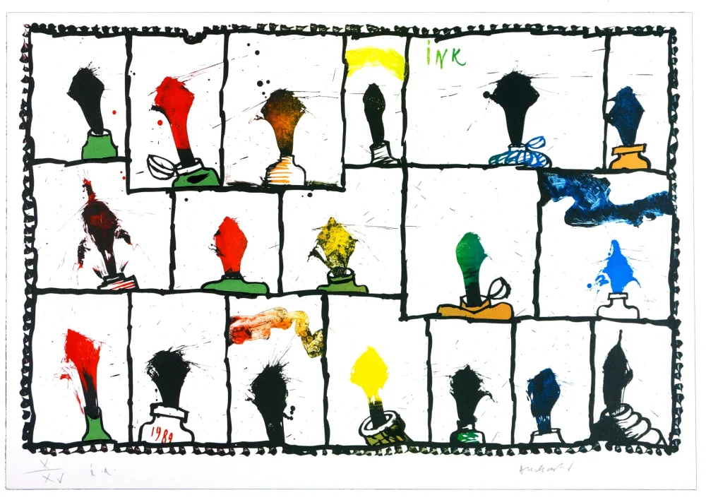 Lithografie Alechinsky - Ink