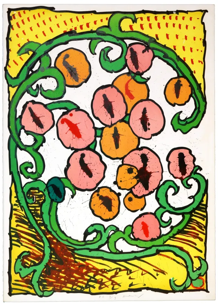 Lithografie Alechinsky - Labyrinthe d'Apparat III