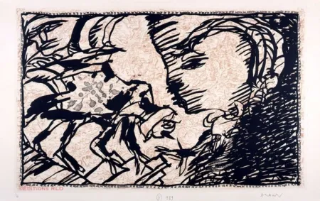 Ets En Aquatint Alechinsky - Le retour au foyer