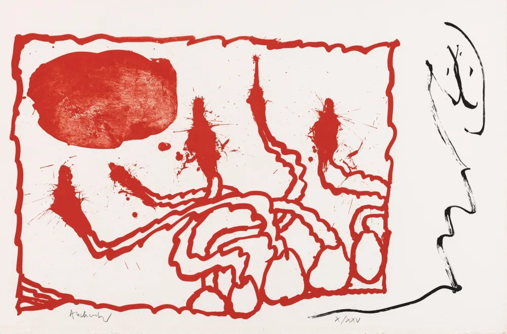 Lithografie Alechinsky - Le rêve de l'ammonite 04