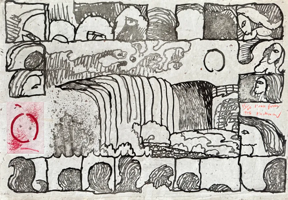 Ets Alechinsky - L’eau forte