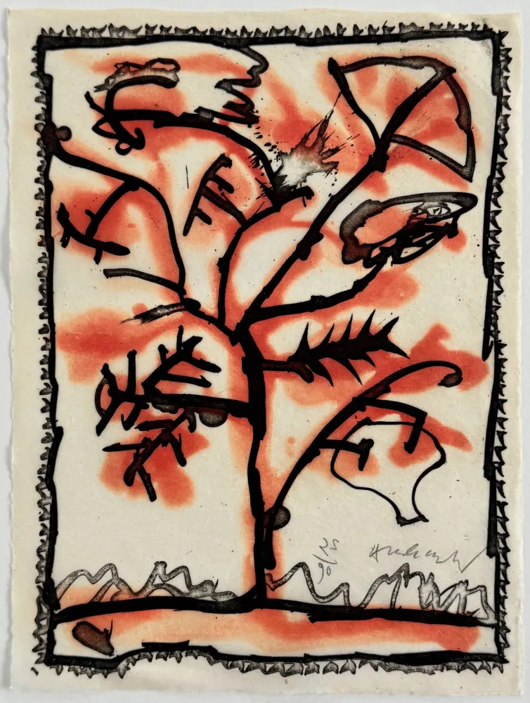 Ets En Aquatint Alechinsky - Lieu dit