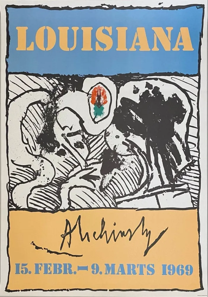 Poster Alechinsky - Louisiana