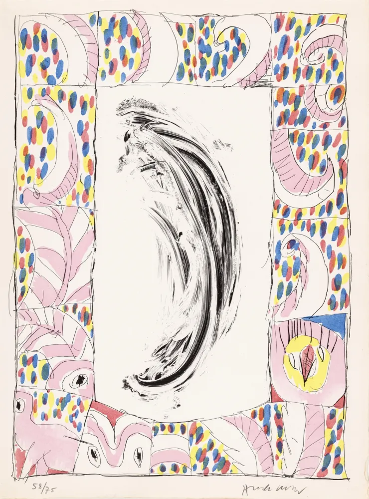 Collografie Alechinsky - Par expérience 02