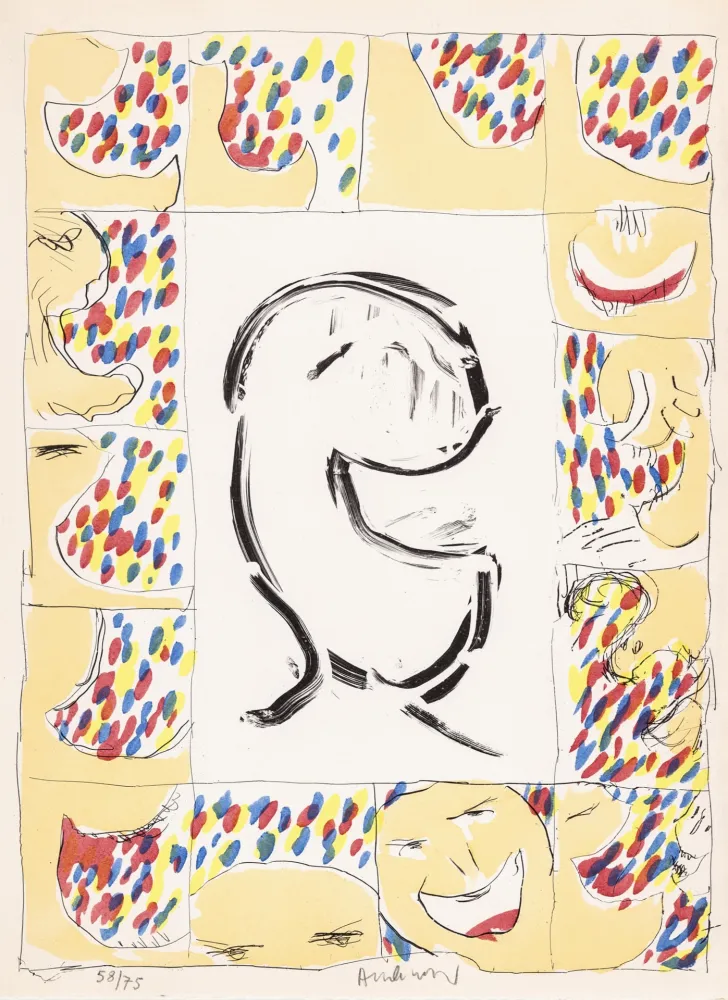 Collografie Alechinsky - Par expérience 03