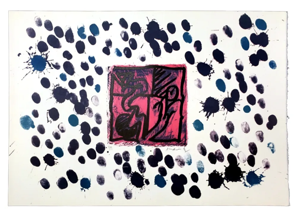 Lithografie Alechinsky - Planche IV