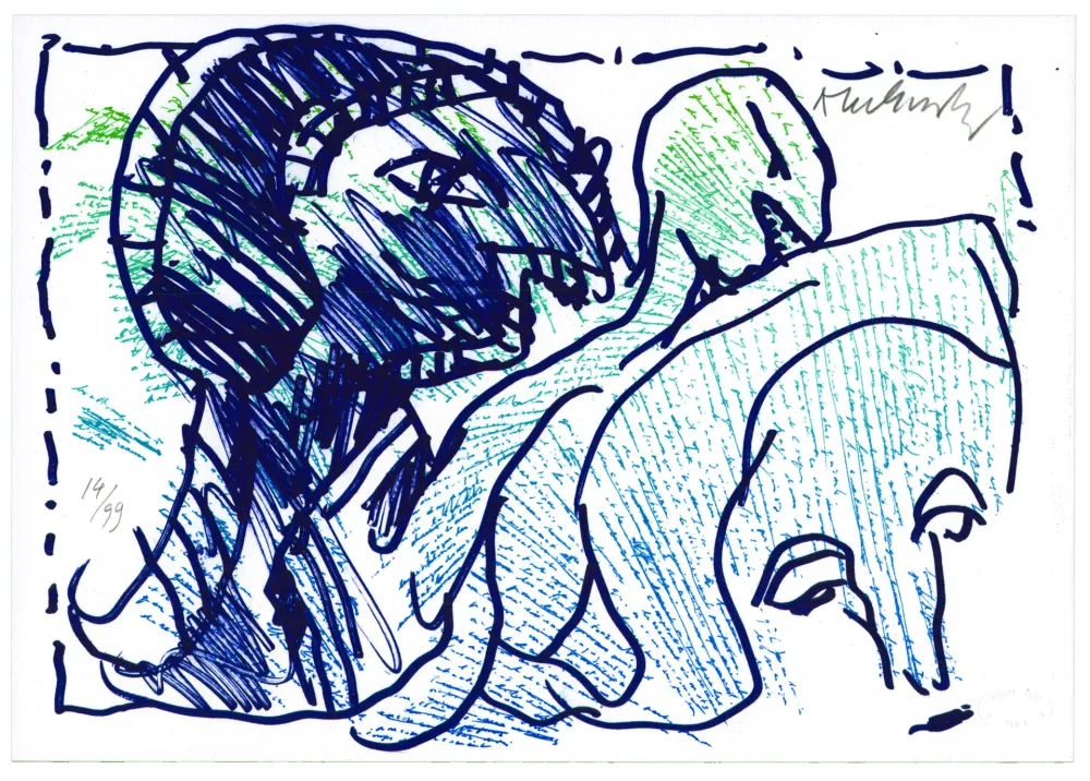 Lithografie Alechinsky - Pointes et Feutres (6)