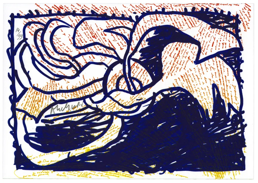 Lithografie Alechinsky - Pointes et Feutres (7)