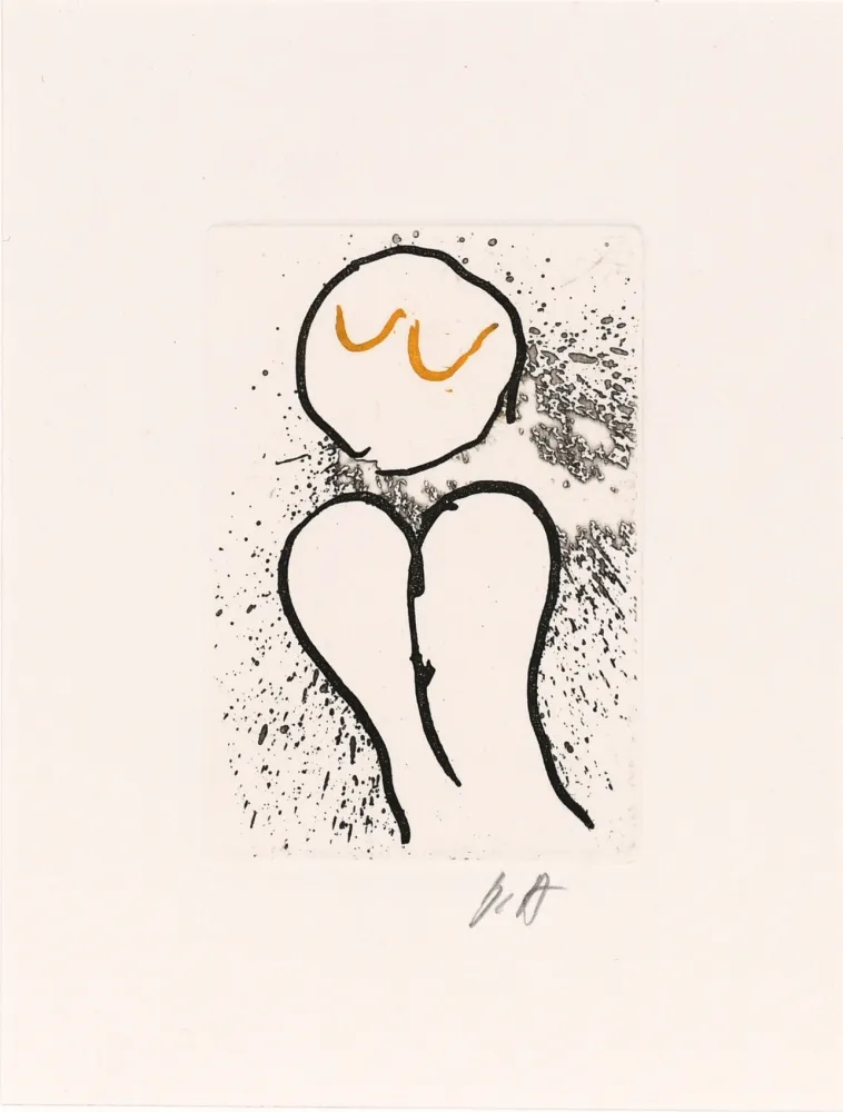 Ets En Aquatint Alechinsky - Pointes Planche XV bis