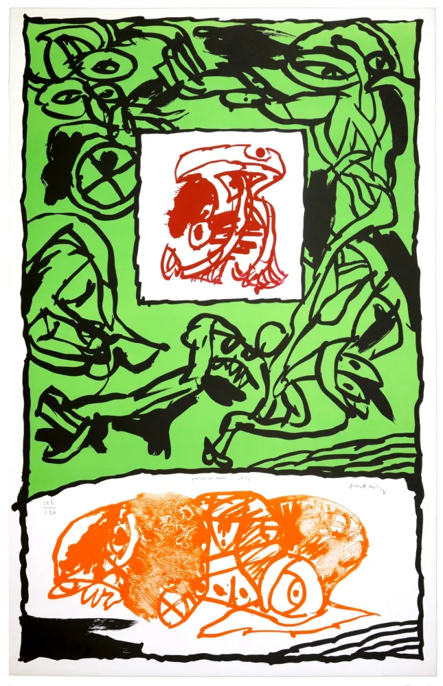 Lithografie Alechinsky - Première Acte