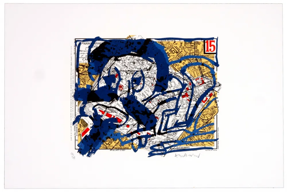 Lithografie Alechinsky - Quinzième arrondissement (Paris)