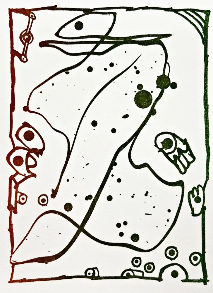 Lithografie Alechinsky - Résumé