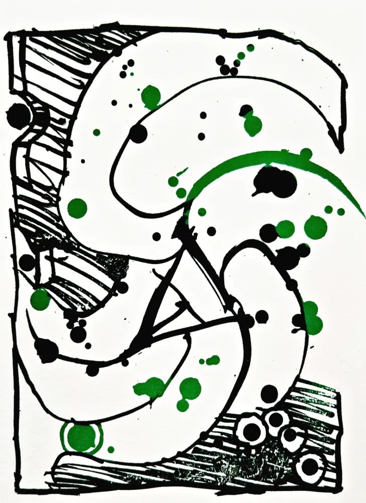 Lithografie Alechinsky - Résumé