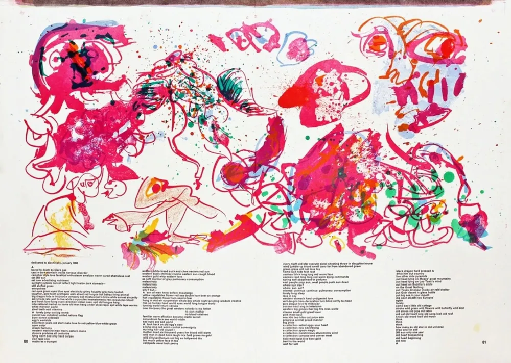 Lithografie Alechinsky - Sans Titre