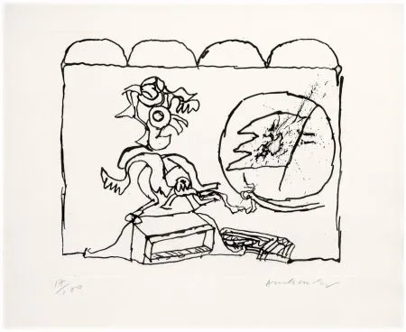 Ets Alechinsky - Sans titre