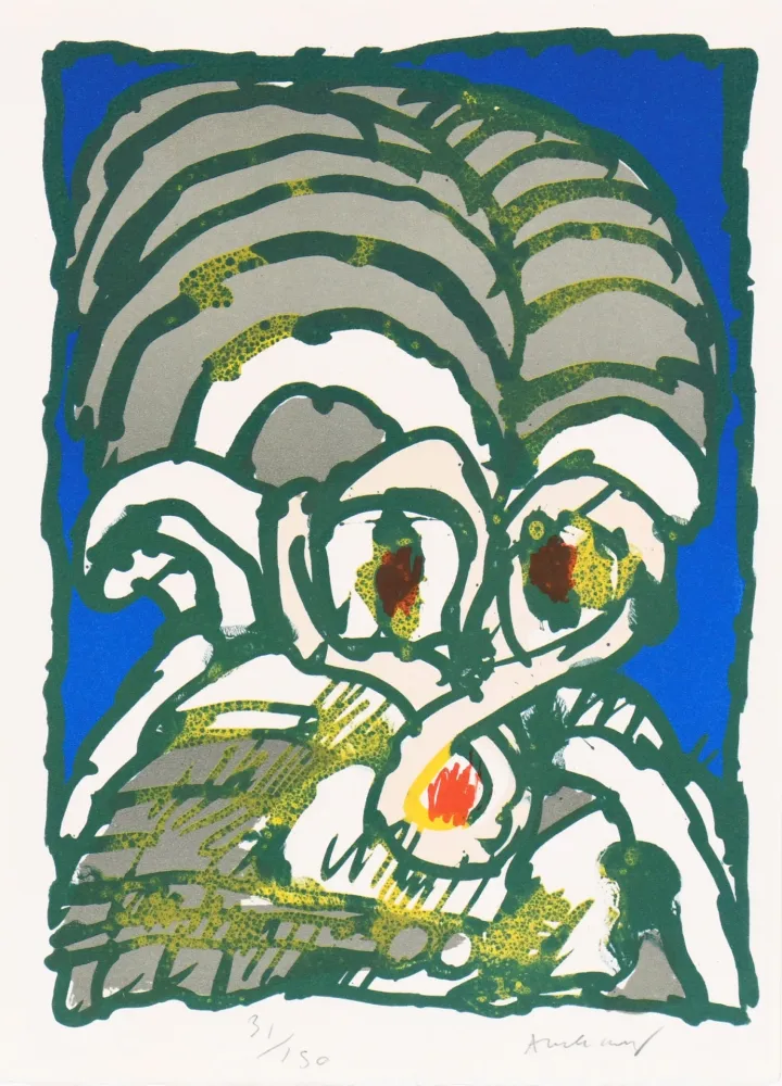 Lithografie Alechinsky - Til Louisiana 01