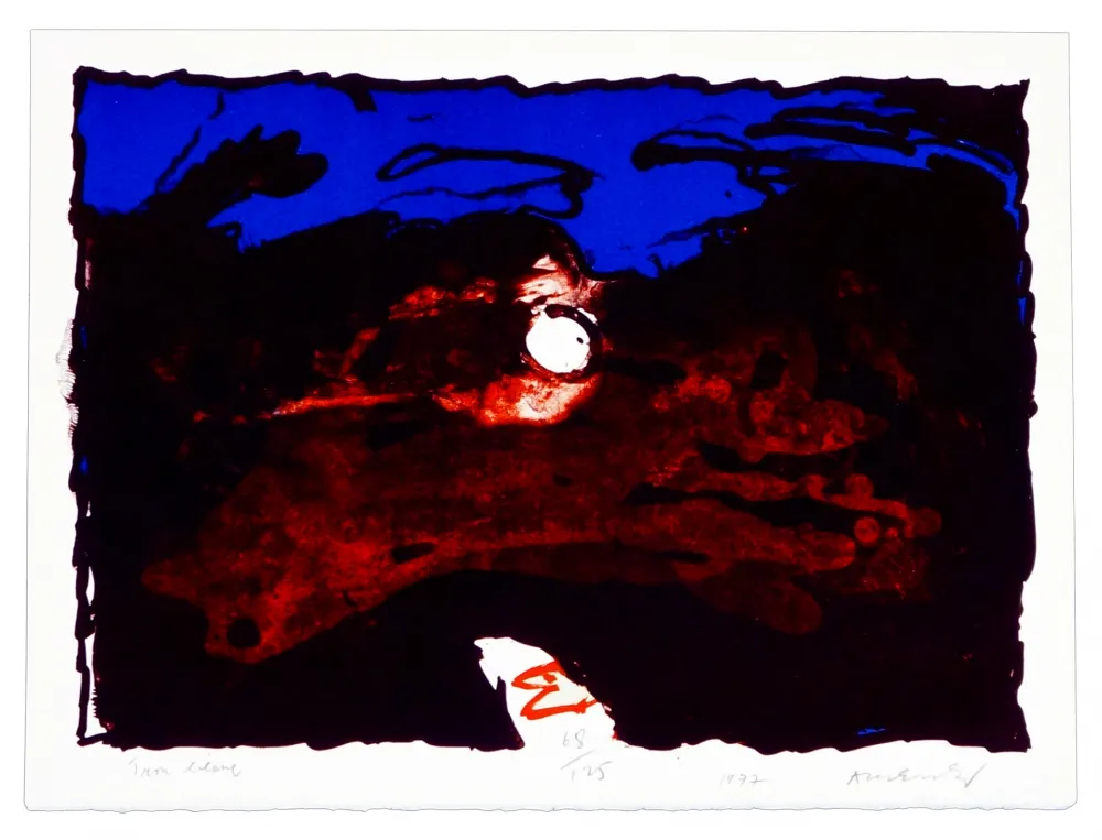 Lithografie Alechinsky - Trou Blanc