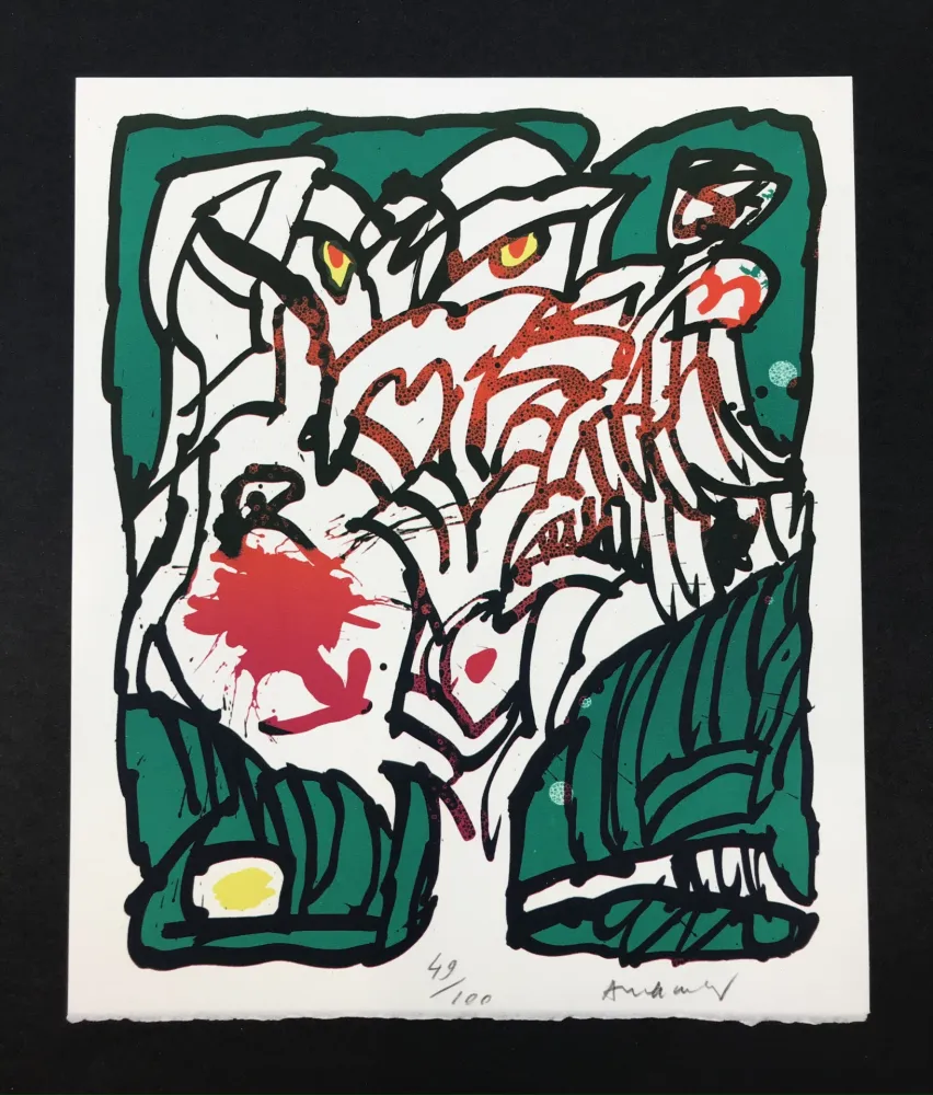 Lithografie Alechinsky - Untitled 