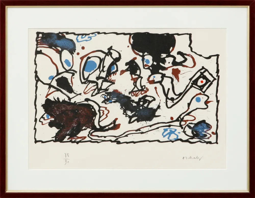 Lithografie Alechinsky - Vivier