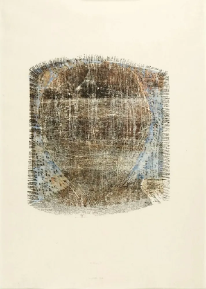 Houtsnede Altenbourg - Der gelöschte Blick