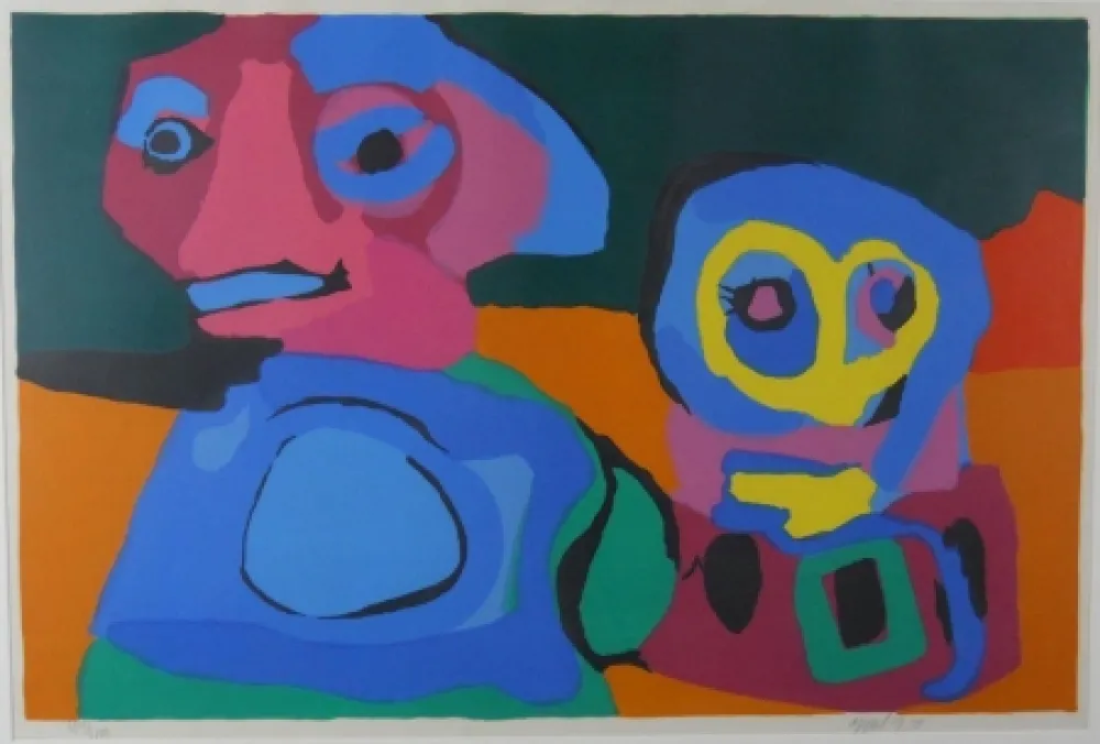 Zeefdruk Appel - Looking Into the Infinite