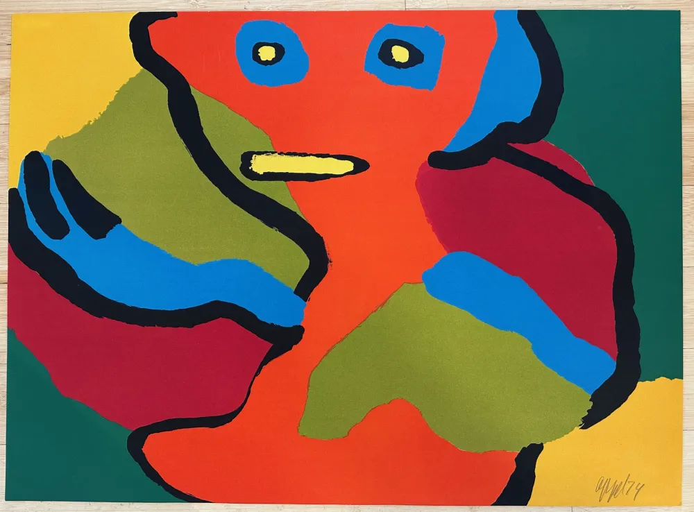 Lithografie Appel - Some People Together